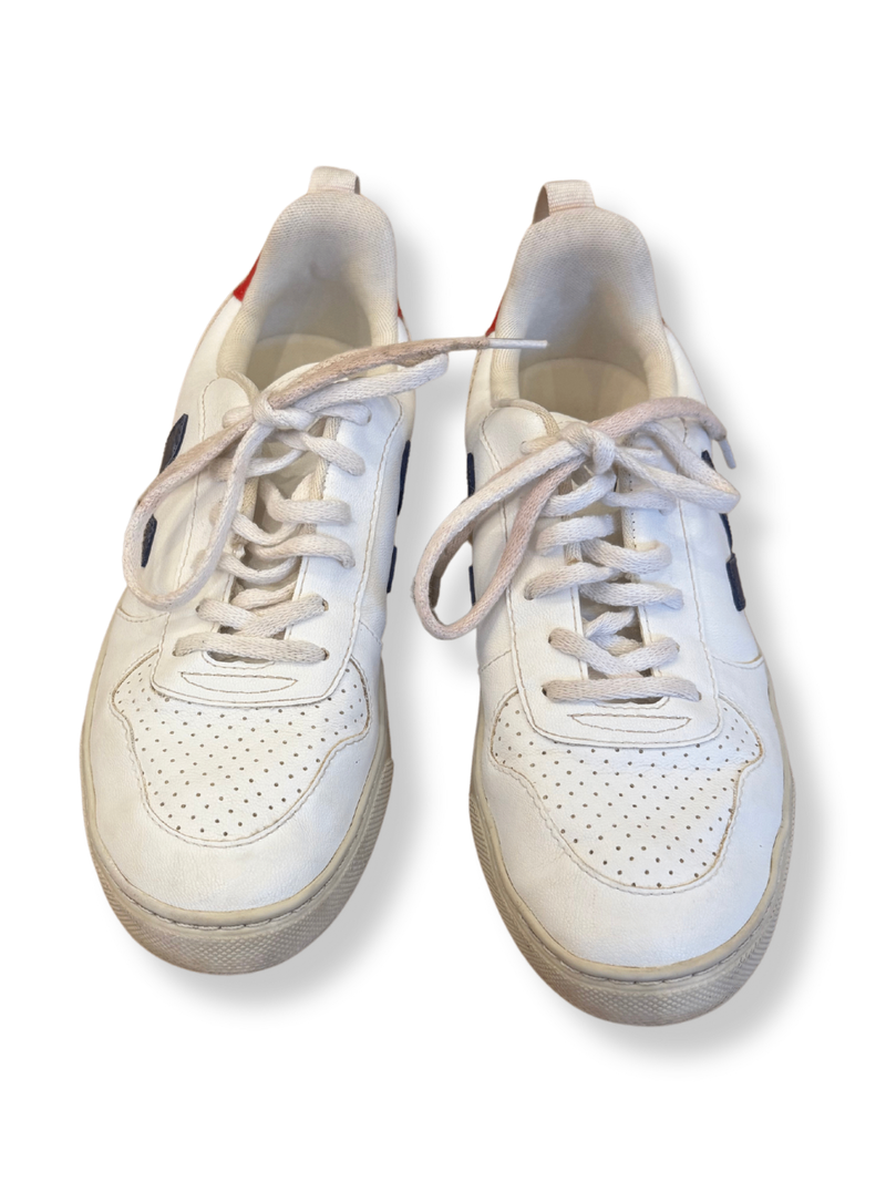 V-10 Leather White Nautico Pekin Sneaker Gr.36 | Veja