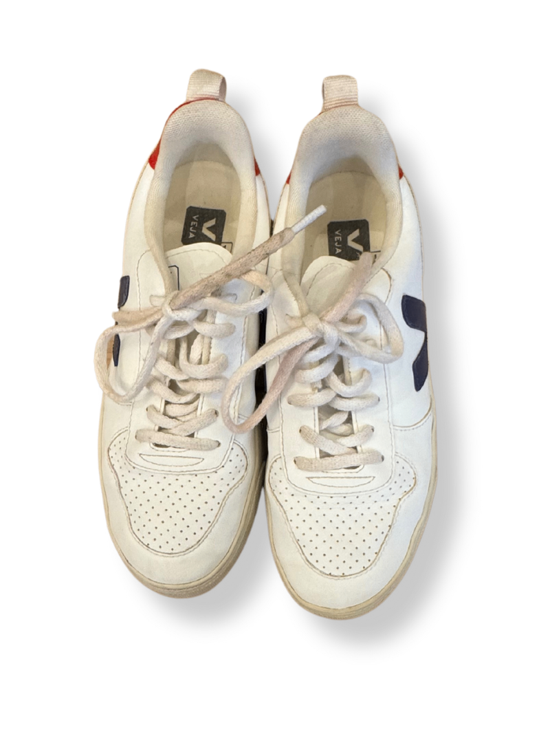 V-10 Leather White Nautico Pekin Sneaker Gr.36 | Veja