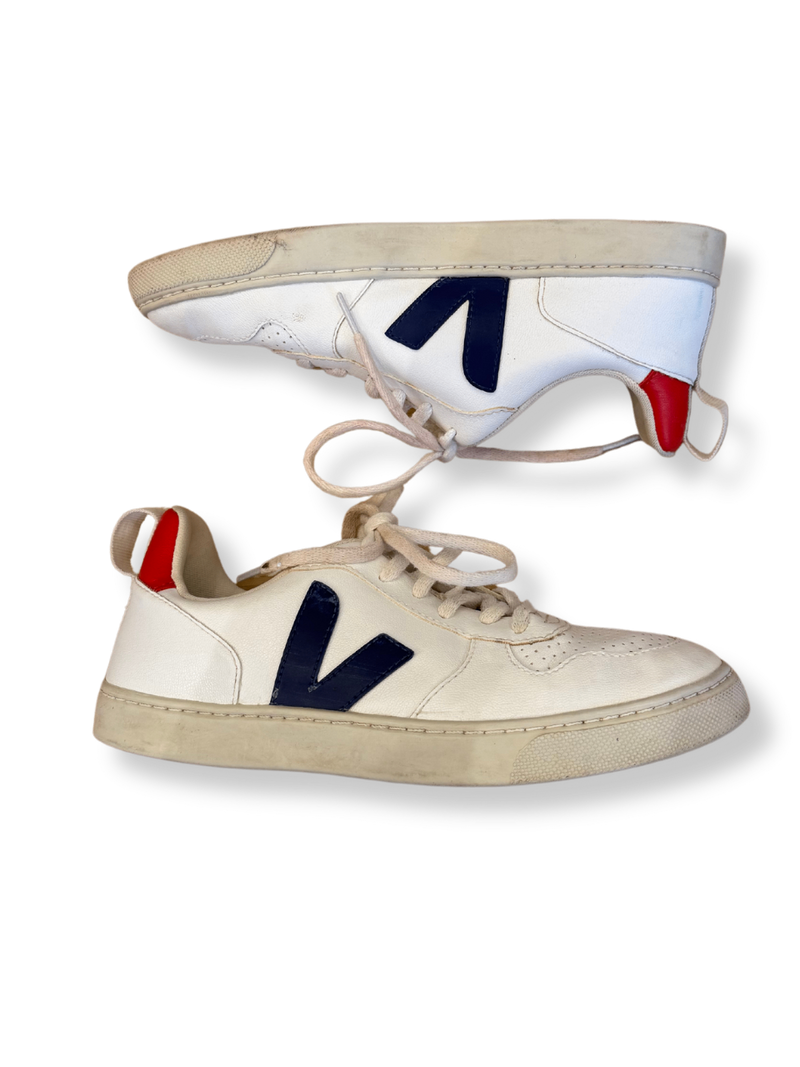 V-10 Leather White Nautico Pekin Sneaker Gr.36 | Veja