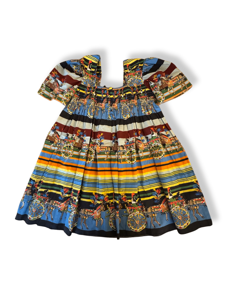 Kleid Mädchen Bunt Gr.134/140 | Dolce & Gabbana