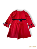 Kleid Mädchen Rot Gr.6 | tutto piccolo