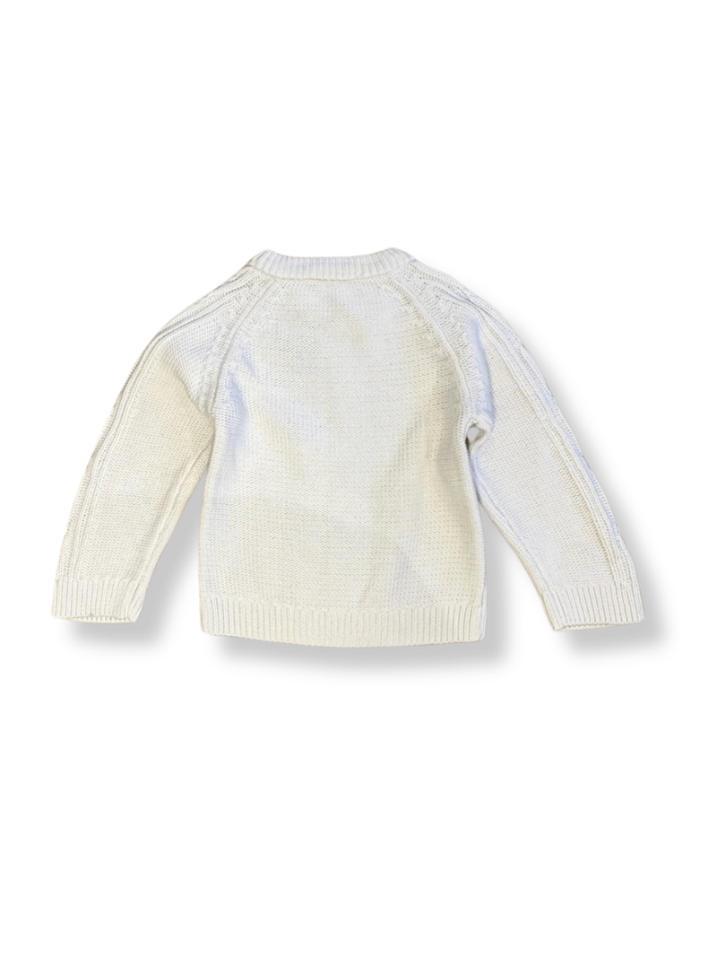 Pullover Zopfmuster creme Gr.92/98 | Jacadi