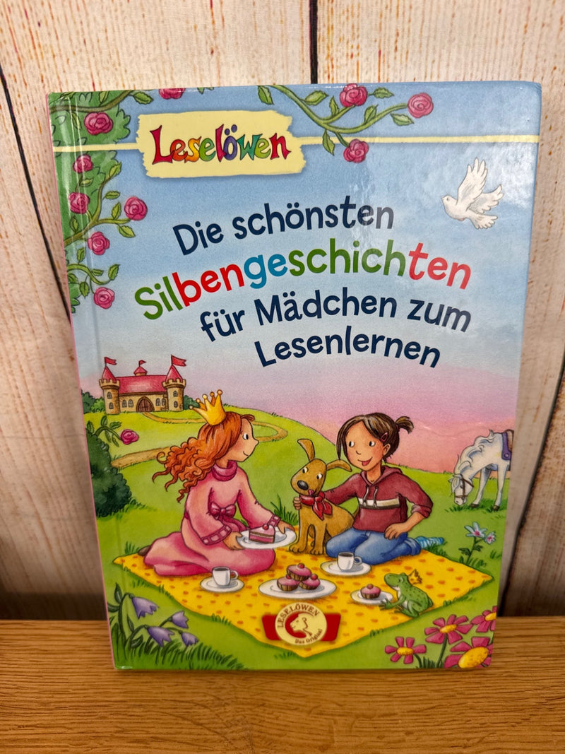 Leselöwen: Die schönsten Silbengeschichten für Mädchen zum Lesenlernen