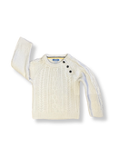 Pullover Zopfmuster creme Gr.92/98 | Jacadi