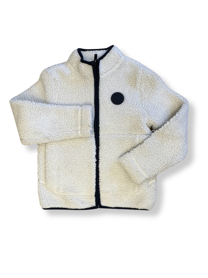 Teddy-Fleecejacke weiß Gr.5-6 | Jacadi