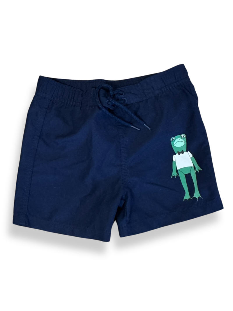 Badeshorts Frosch Blau Gr.92/98 | mini rodini