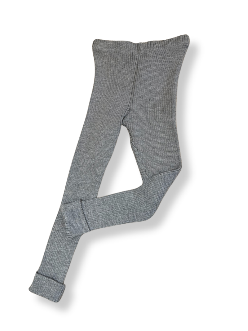 Leggings 100% Merino Grau Gr.110 | Maximo