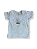 T-Shirt Baby Grau Gr.62/68 | HUST and CLAIRE