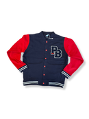 Sweat College Jacke Blau und Rot Gr.140 | Petit Bateau