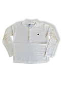 Langarmshirt Basic Kinder weiß Gr.128 | Petit Bateau
