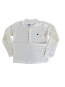 Langarmshirt Basic Kinder weiß Gr.128 | Petit Bateau