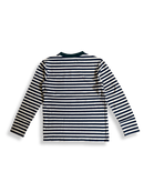 Langarmshirt Jungs Blau-Weiß gestreift Gr.140 | Petit Bateau