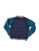 Sweat College Jacke Blau und Rot Gr.140 | Petit Bateau