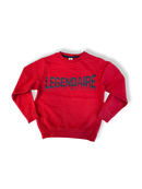 Sweatshirt "Legendaire"Jungs Rot Gr.140 | Petit Bateau