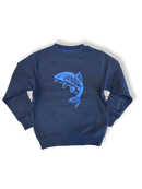 Sweatshirt Jungs Dunkelblau Gr.128 | Petit Bateau