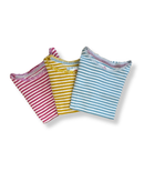 T-Shirt langarm Mädchen Blau, Gelb, Rosa Gr.140 | Mini Boden