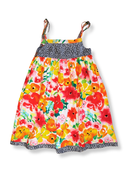 Kleid Spaghettiträger Bunt Gr.128 | Catimini