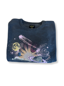 Sweatshirt Mädchen Dunkelgrau Gr.14-16 | Finger in the Nose