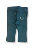Hose Baby Dunkelgrün Gr.74/80 | Jacadi
