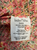 Corsage Pink mit Blumenmuster Gr.12 | Louise Misha