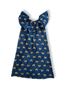 Kleid jeansblau mit Regenbogen-Print Gr.12 | Stella McCartney