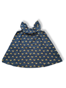 Kleid jeansblau mit Regenbogen-Print Gr.12 | Stella McCartney