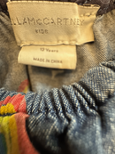 Kleid jeansblau mit Regenbogen-Print Gr.12 | Stella McCartney