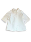 Festliches Set: Mantel & Kleid weiß Gr.110/116 | Nanos