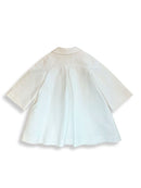 Festliches Set: Mantel & Kleid weiß Gr.110/116 | Nanos