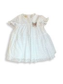 Festliches Set: Mantel & Kleid weiß Gr.110/116 | Nanos