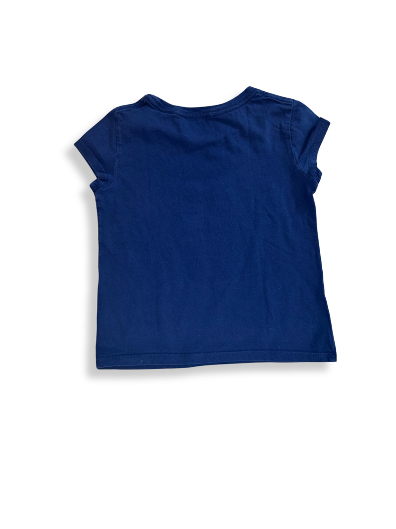 T-Shirt Blau mit Polo-Bear Gr.6 | Polo Ralph Lauren