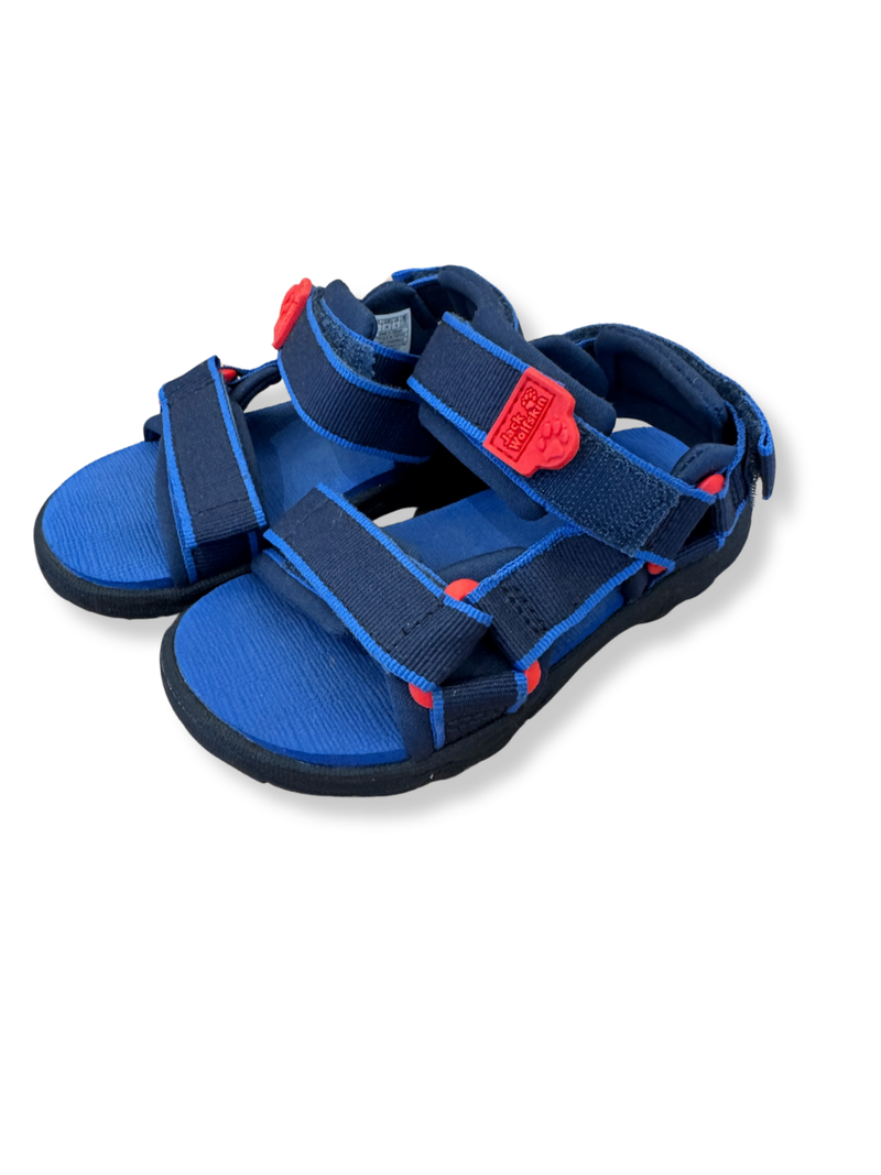 Trekking Sandale Jungen dunkelblau Gr.26 | Jack Wolfskin