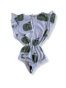 Overall Kinder Grau mit grünen Äpfeln Gr.110/116 | The Animals Observatory