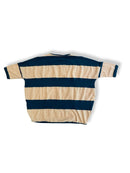 T-Shirt Blockstreifen Rosa & Petrol Gr.110/116 | COS