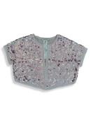 Bolero-Jäckchen mit Pailletten Rosa Gr.164 | Twinset