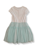 Tüll-Kleid Weiß und Türkis Gr.140 | Billieblush
