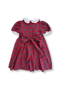 Kleid mit Karo-Muster Rot Gr.104? | Jacadi