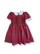 Kleid mit Karo-Muster Rot Gr.104? | Jacadi