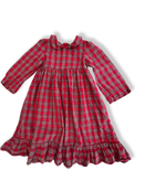 Kleid Rot kariert Gr.116 | Lindex
