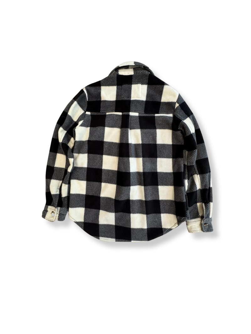 Hemdjacke schwarz-weiß kariert Gr.XS / 164 | Billabong