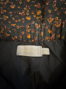 Rock Schwarz mit Blumenprint Gr.146 | Creamie