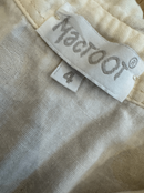 Musselin-Kleid Crème Gr.104 | Mactoot