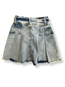 Falten-Rock Denim hellblau Gr.134 | Blue Effect