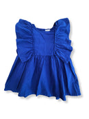 Blusen-Top Blau Gr.10 | Unbekannt