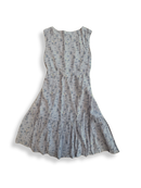 Kleid mauvefarben mit Blumenprint Gr.128 |