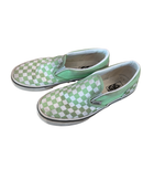 Slipper Grün und Weiß kariret Gr.34 | Vans