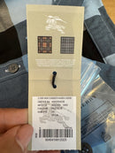 Hemd Jungen blau-schwarz kraiert Gr.110 | Burberry