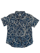 Hemd kurzarm Blau Gr. | Versace