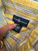 Hemd Gelb mit blauen Streifen Gr.80/86 | Polo Ralph Lauren