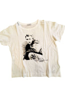 T-Shirt weiß mit James-Dean Motiv Gr.2 | Dolce & Gabbana
